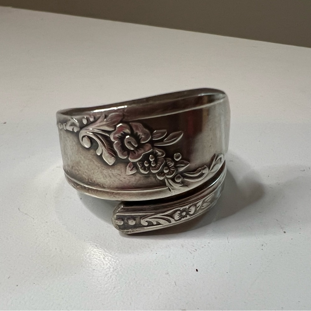 Sterling Silver Spoon Ring